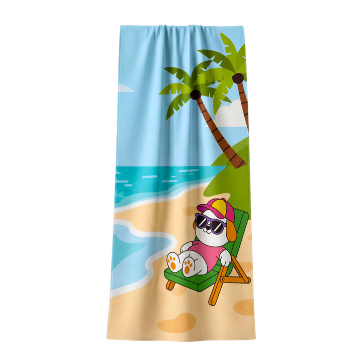 Sunset Vibes Beach Towel