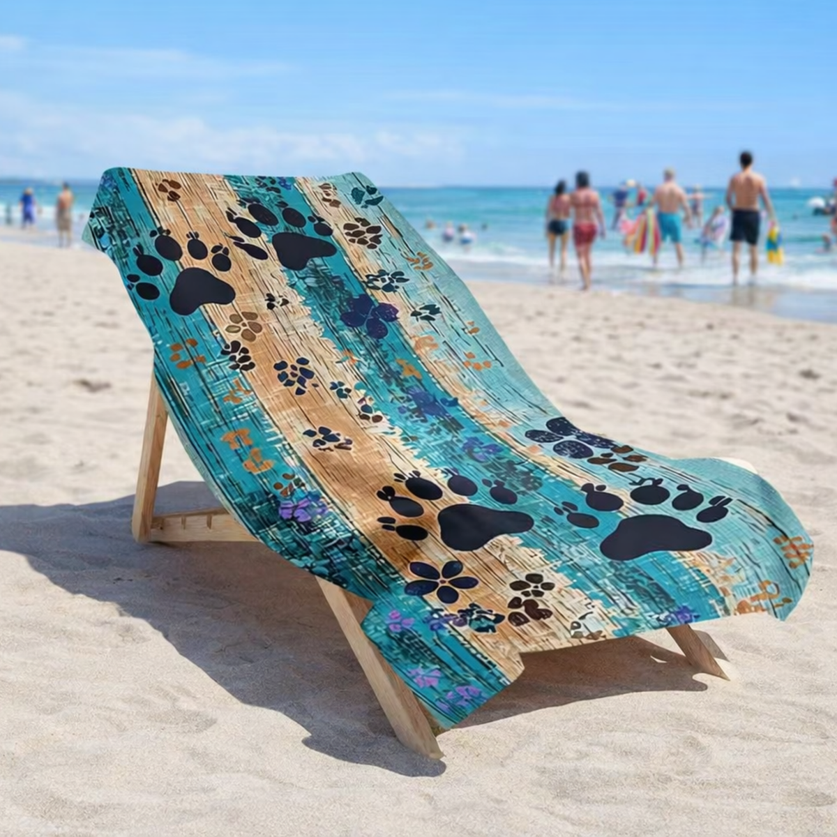 Tide Horizon Beach Towel