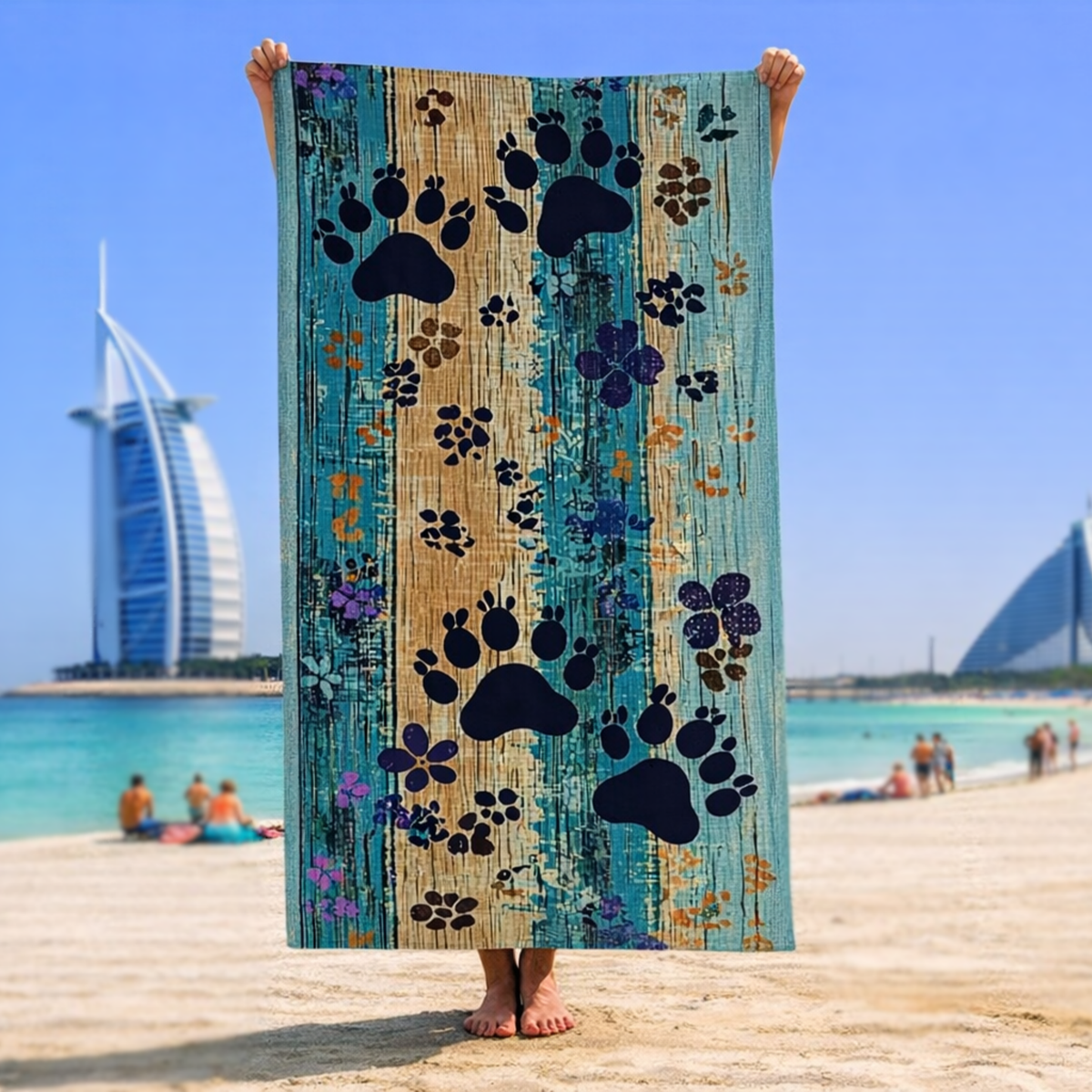 Tide Horizon Beach Towel
