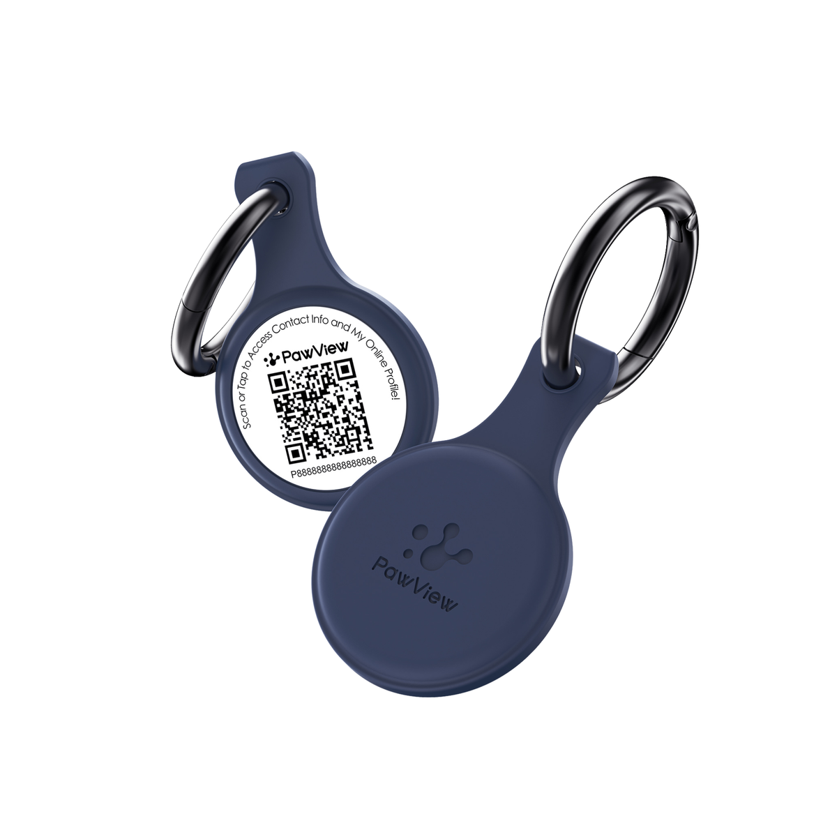 Anti-Loss Smart Pet ID Tag - NFC & QR Code