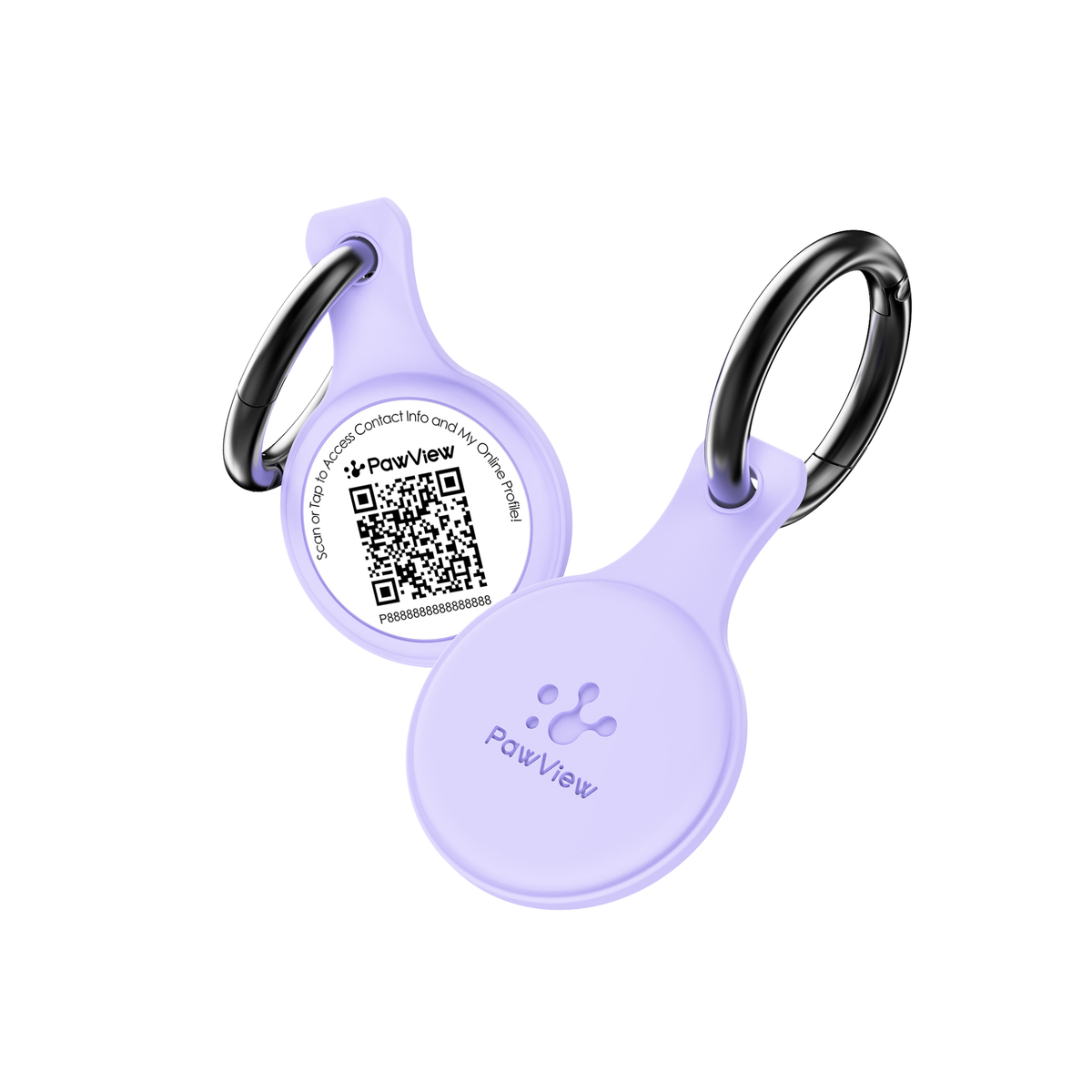 Anti-Loss Smart Pet ID Tag - NFC & QR Code