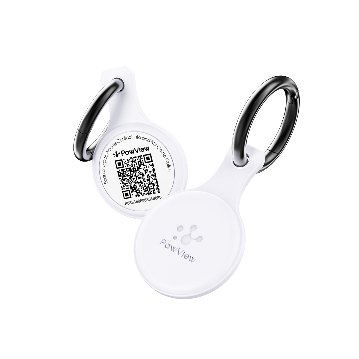 Anti-Loss Smart Pet ID Tag - NFC & QR Code